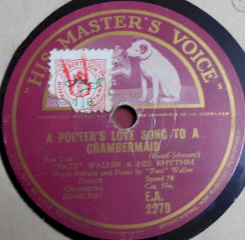 A Porter's Love Song to a Chambermaid / Yacht Club Swing