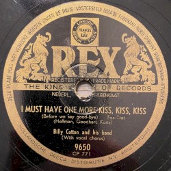 I Must Have One More Kiss, Kiss, Kiss / F.D.R. Jones