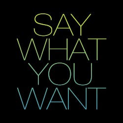 Say What You Want