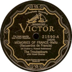 Memories of France / That's Just My Way of Forgetting You