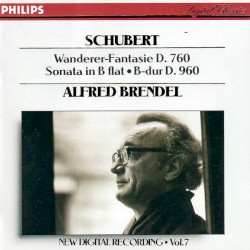 Wanderer-Fantasie, D. 760 / Sonata in B-flat, D. 960