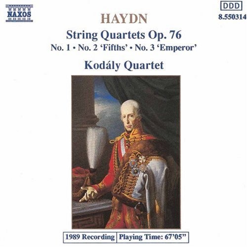 String Quartets, op. 76: No. 1 / No. 2 “Fifths” / No. 3 “Emperor”