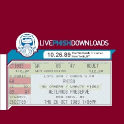1989-10-26: The Wetlands Preserve, New York, NY, USA