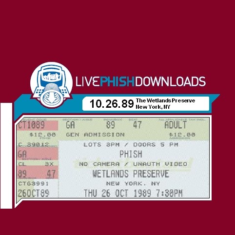 1989-10-26: The Wetlands Preserve, New York, NY, USA