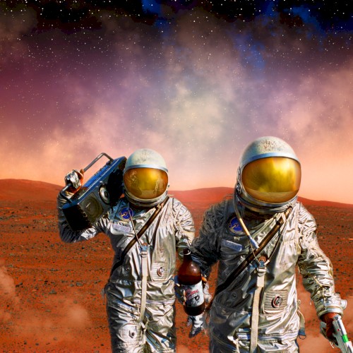 Craven Moorhaus and Lord Shaftesbury in Outer Space