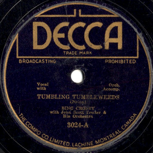 Tumbling Tumbleweeds / The Singing Hills