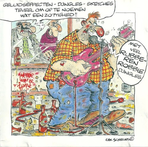 Djingles, geluidseffecten, maffe sketches .....wat een zottigheid!
