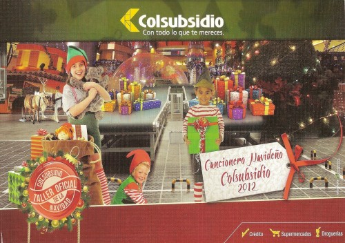 Cancionero Navideño Colsubsidio 2012