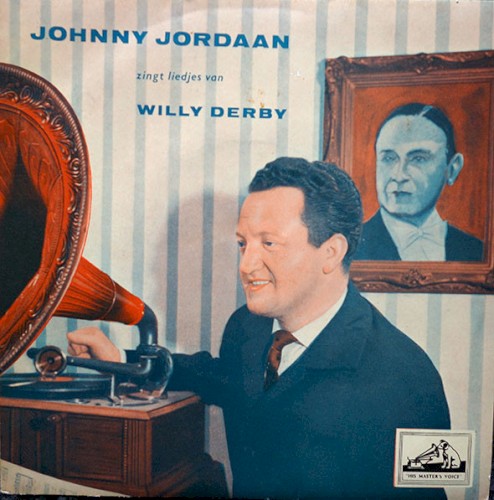 Johnny Jordaan zingt liedjes van Willy Derby