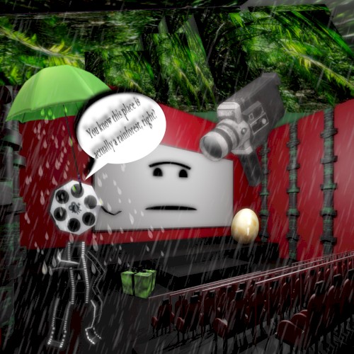 It’s Raining in the Movie Theater (It Was Actually a Rainforest)