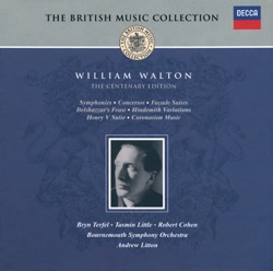 The Centenary Edition: Symphonies • Concertos • Façade Suits • Belshazzar's Feast • Hindemith Variations • Henry V Suite • Coronation Music