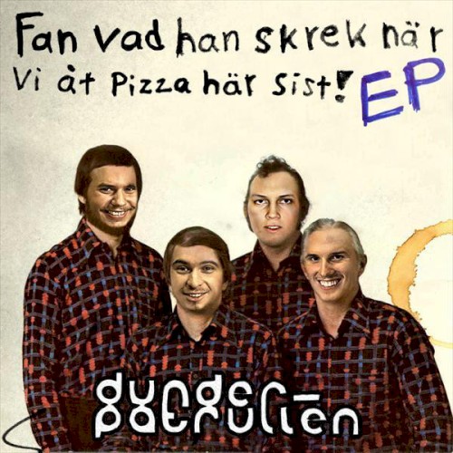 Fan vad han skrek när vi åt pizza här sist!