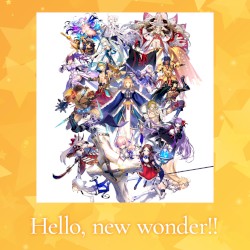 Hello, new wonder!!