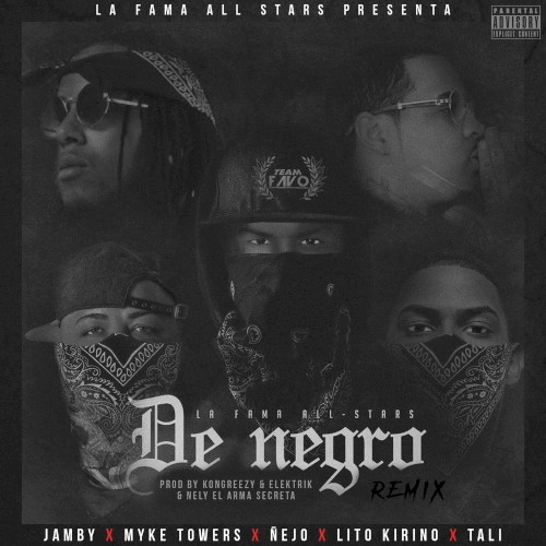 De negro (remix)