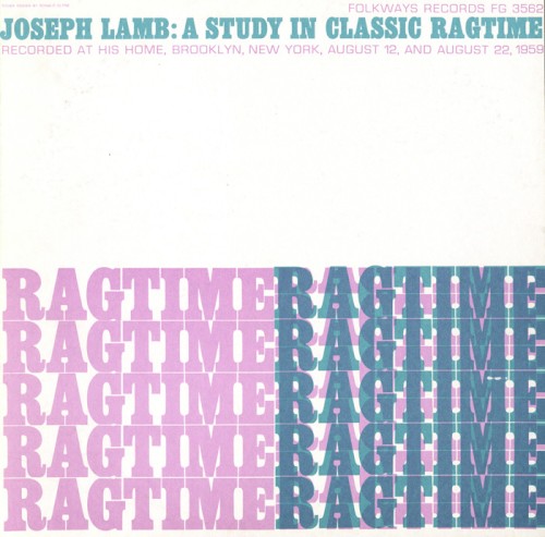A Study In Classic Ragtime