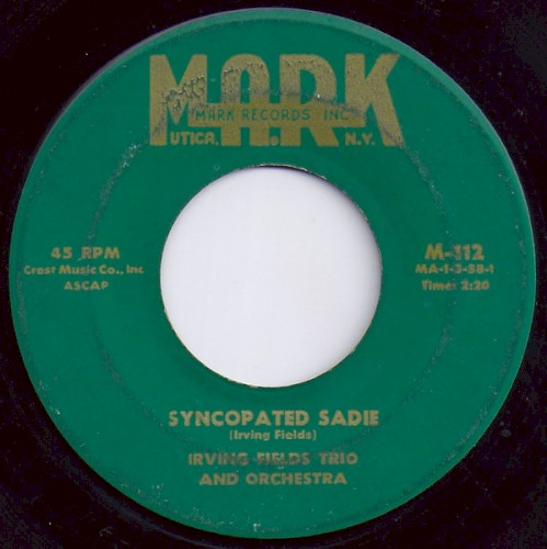 Syncopated Sadie / Ragtime Rock