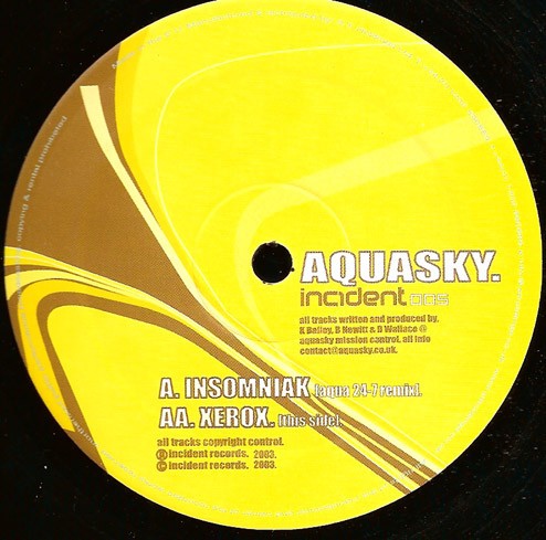 Insomniak (Aqua 24-7 Remix) / Xerox