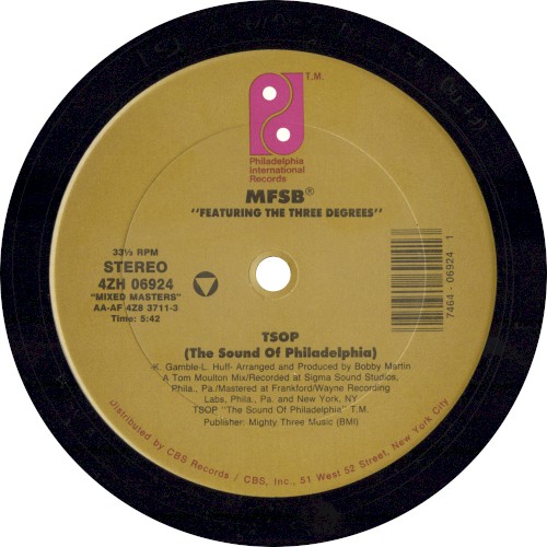 TSOP (The Sound of Philadelphia) / Love Is the Message