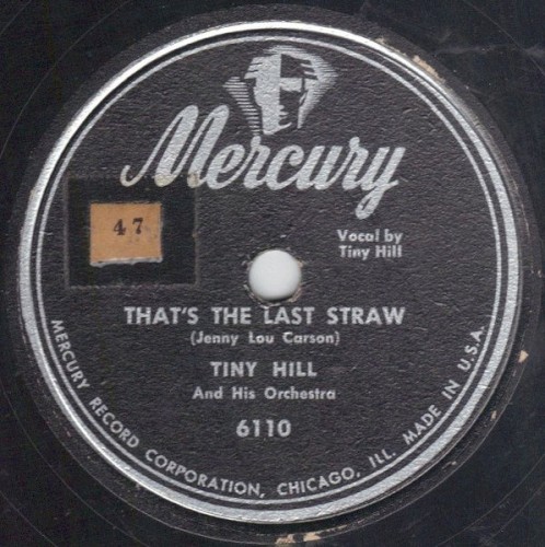 That's the Last Straw / Baby Won't You Please Come Home