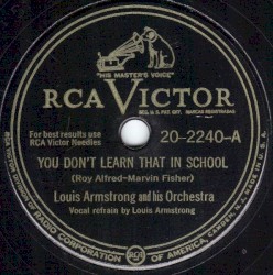 You Don't Learn That in School / I Believe