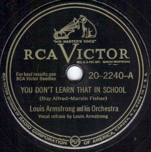 You Don't Learn That in School / I Believe