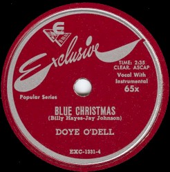 Blue Christmas / Dear Mr. Santa