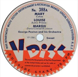 Mary / Louise / Margie / Capriciousness #24 / Heavy Traffic on Canal St.