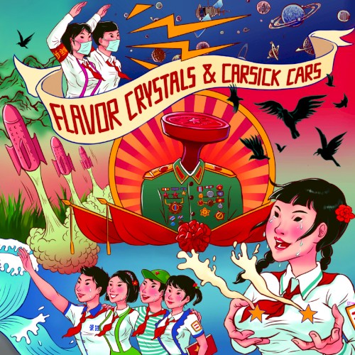 Flavor Crystals & Carsick Cars (7" Split)