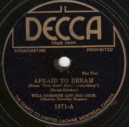 Afraid to Dream / Please Pardon Us, We're in Love