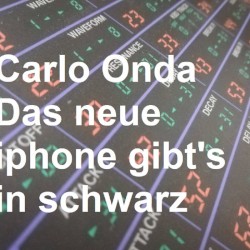 Das neue iphone gibt’s in schwarz