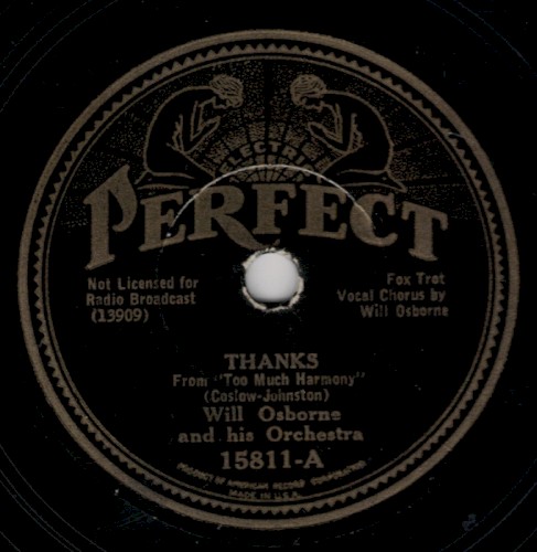 Thanks / The Day You Came Along