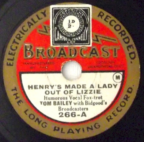 Henry's Made a Lady Out of Lizzie / I Want to Be Alone With Mary Brown