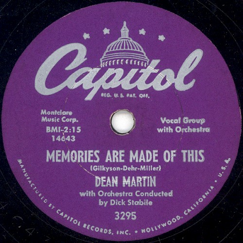 Memories Are Made of This / Change of Heart