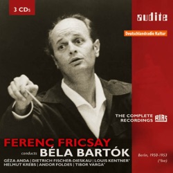 Ferenc Fricsay conducts Béla Bartok - The early RIAS recordings (live and studio recordings from Berlin, 1950–1953)