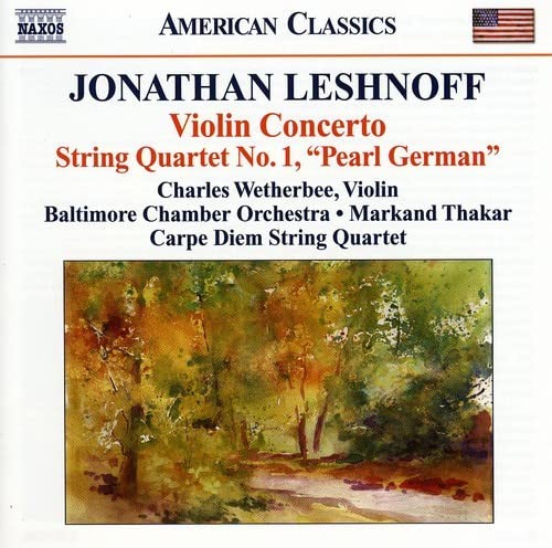 Violin Concerto / String Quartet No. 1, "Pearl German"