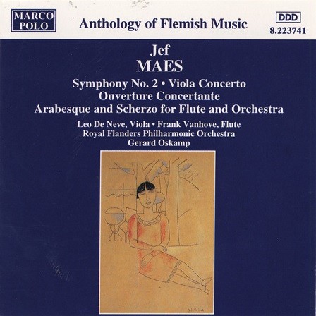 Symphony No. 2 / Viola Concerto / Ouverture Concertante / Arabesque and Scherzo for Flute and Orchestra