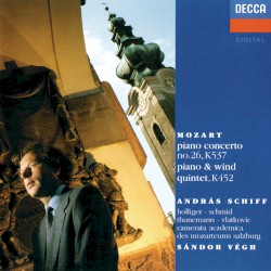 Piano Concerto no. 26 "Coronation" / Piano And Wind Quintet