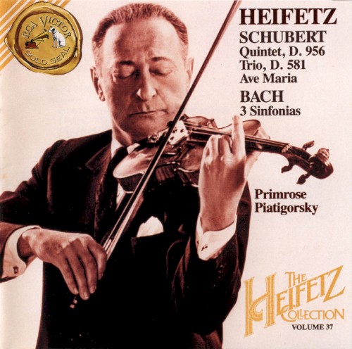 The Heifetz Collection Volume 37 - Schubert / Bach