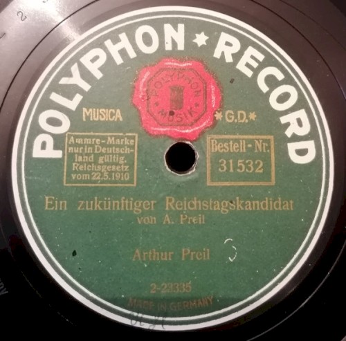 Ein zukünftiger Reichstagskanditat / Die Knatschenbach’n