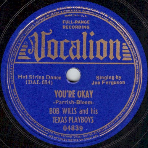 You're Okay / Liza Pull Down the Shades