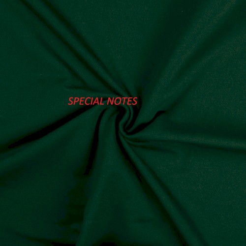 Special Notes