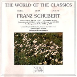 Symphonie Nr. 5 B-Dur D. 485 / Impromptu As-Dur / Moment Musical F-Moll / Scherzo B-Dur Op. Posth. D.593 / Forellenquintett A-Dur D.667 Op. 114