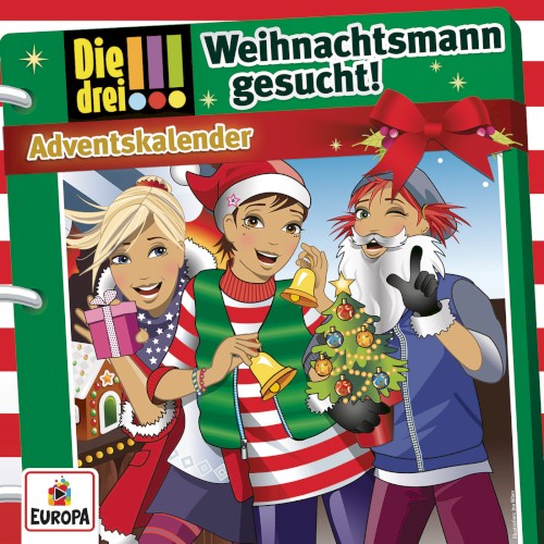 Die drei !!! Adventskalender 2016: Weihnachtsmann gesucht!
