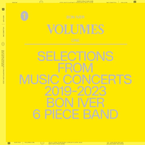 Volumes: One (Selections From Music Concerts 2019–2023 Bon Iver 6 Piece Band)