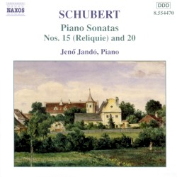 Piano Sonatas nos. 15 (Reliquie) and 20