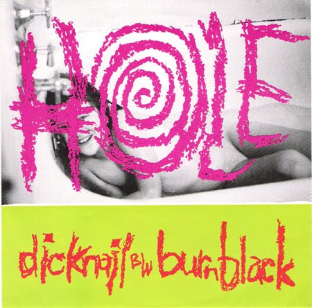 Dicknail b/w Burn Black