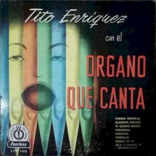 Tito Enríquez con el organo que canta
