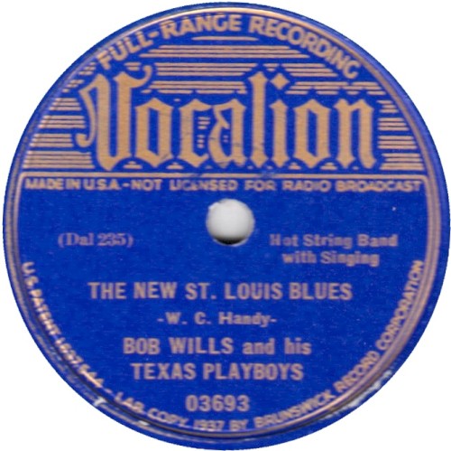 New St. Louis Blues / Oozlin' Daddy Blues