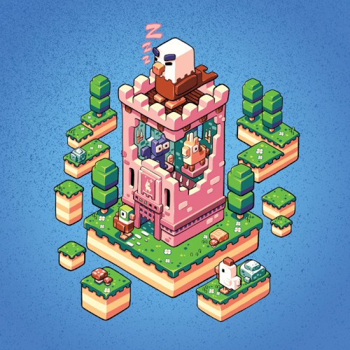 Crossy Road Castle