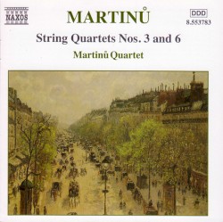 String Quartets nos. 3 and 6